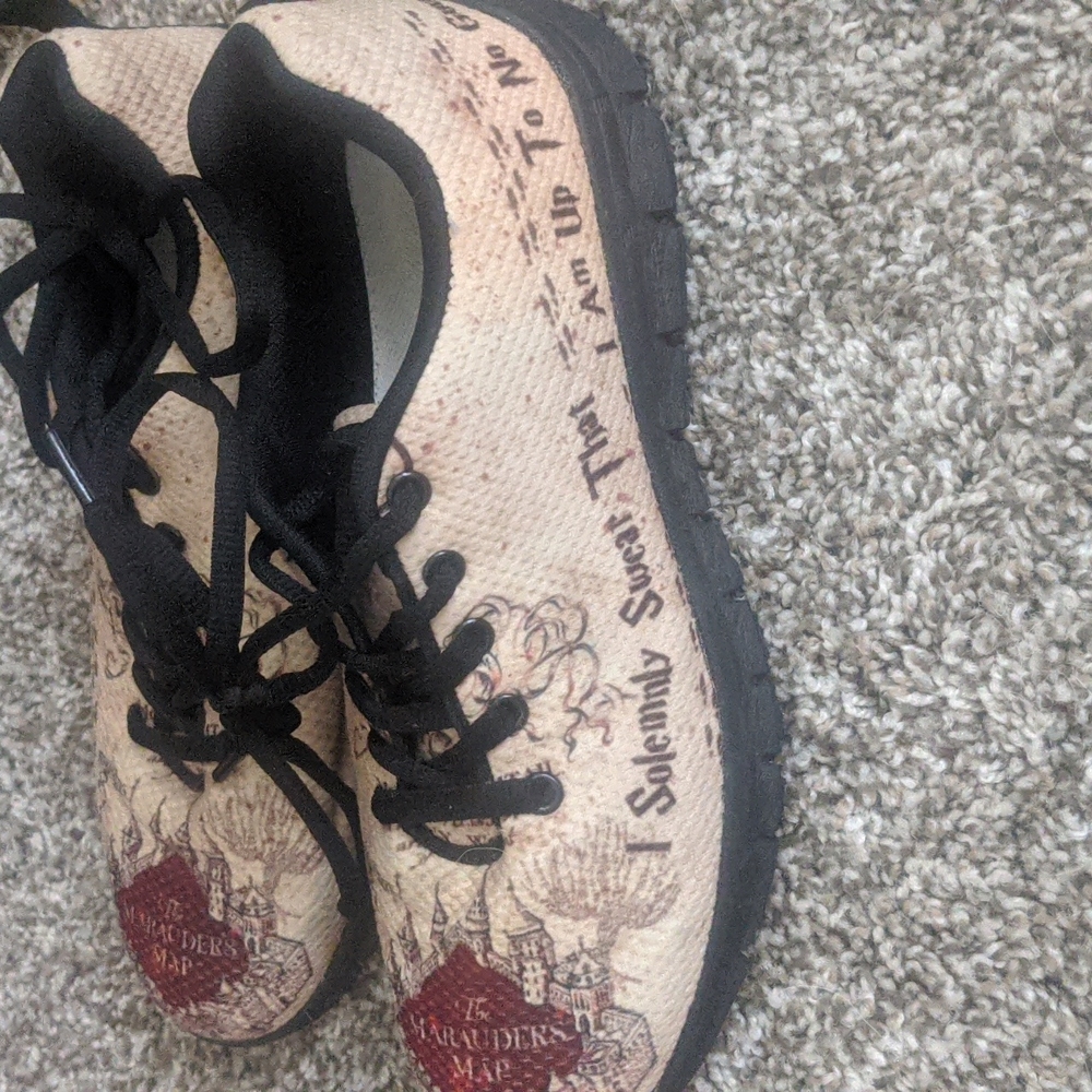 Harry Potter Marauder's Map Shoes